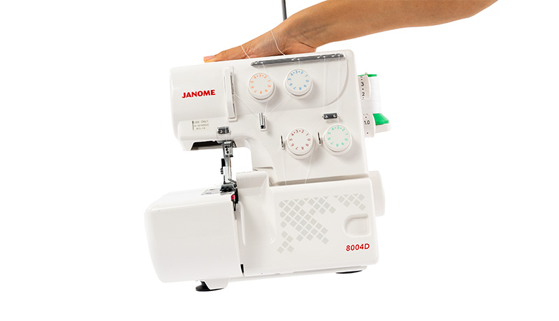 Janome 8004D Lightweight and portable